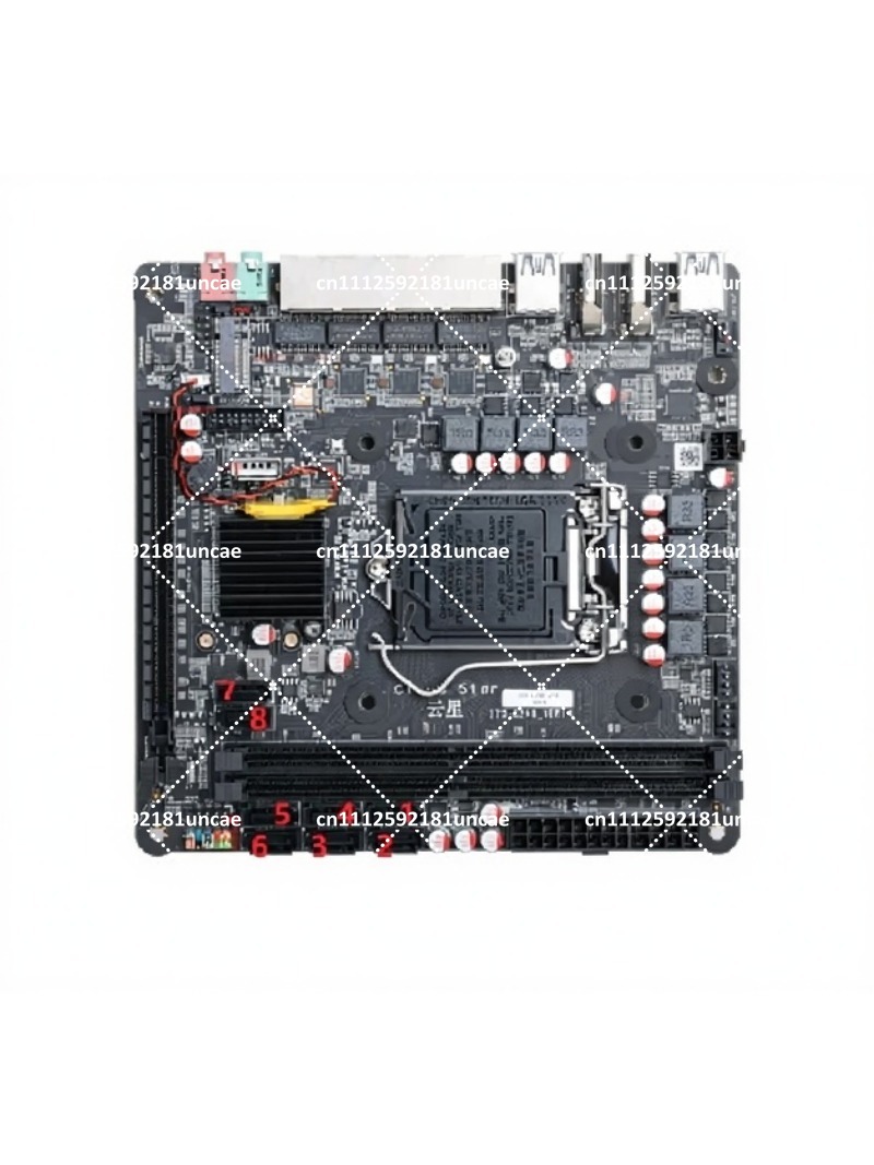 Nas Motherboard 8 Sata Mini Itx - Mini ITX Motherboard for 8th 9th