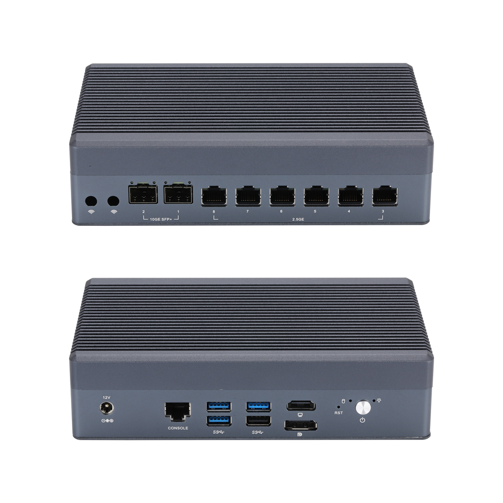 Dual Lan 10G Sfp+ Mini Pc - Barebone Mini PC 2x Intel 10G
