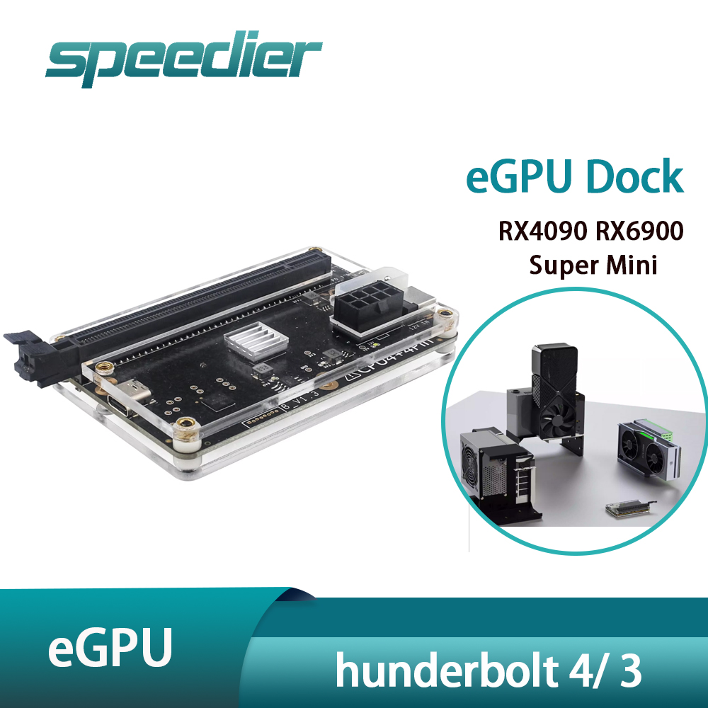 Thunderbolt 4 Egpu Dock Mini Pc - Thunderbolt 4 3 eGPU Dock External