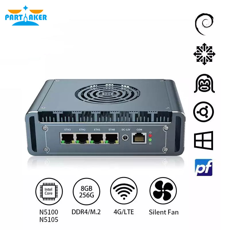 12th Gen Intel I3-1115G4 Fanle - Pfsense Firewall Router 2.5G 4 I226 review and price