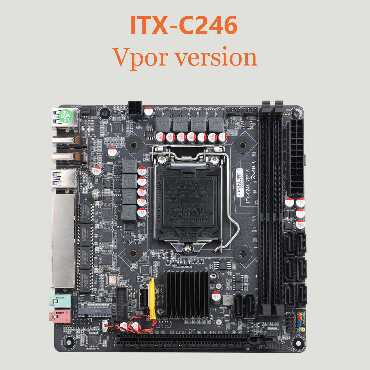 C246 Mini-ITX Motherboard 8 Ba - Nas Motherboard 8 Sata Mini Itx review and price