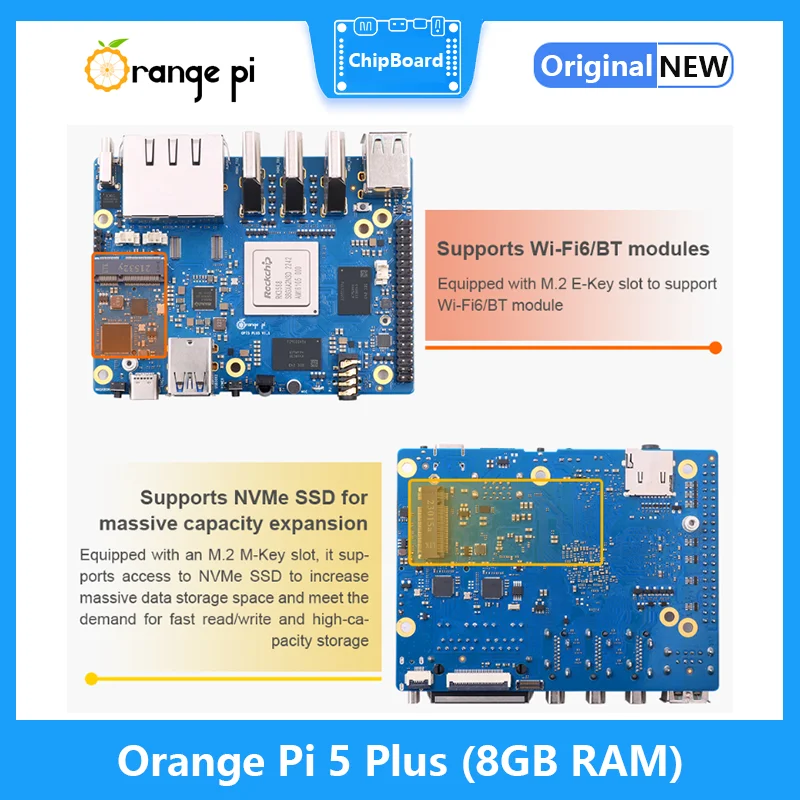 Orange Pi 5 Plus 8GB RAM RK358 - Orange Pi 5 Plus 16Gb review and price