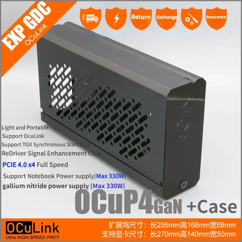 OCuP4GaN OCuLink GPU Dock Case - Oculink Egpu Mini Pc review and price