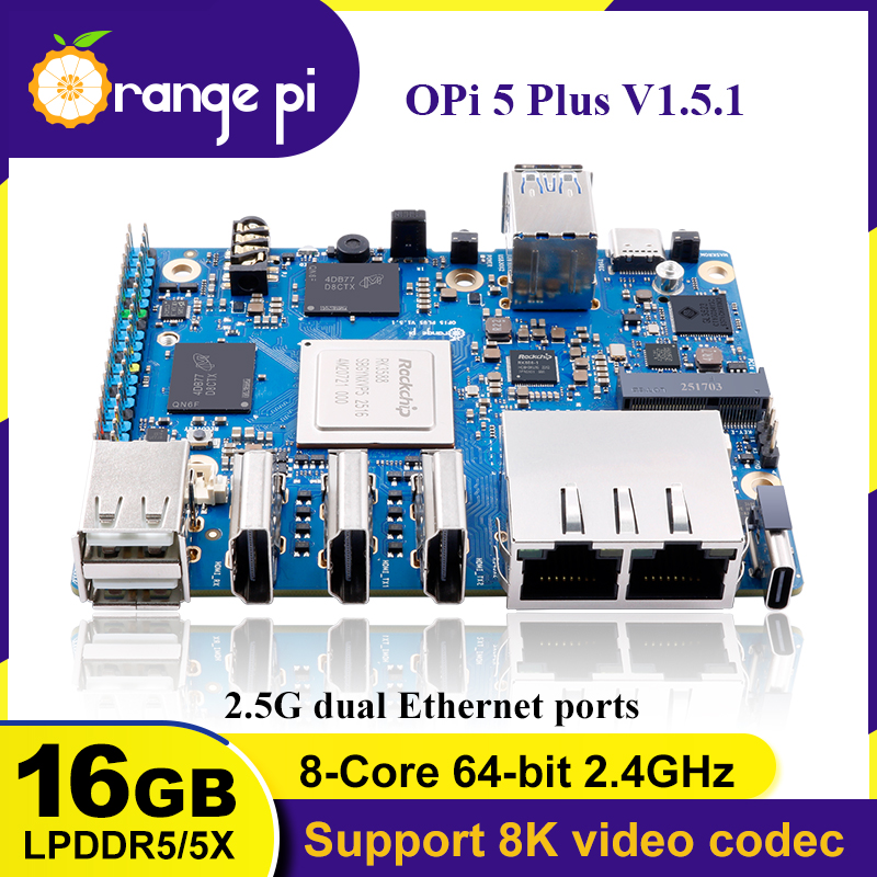 VivaChip TechOrangePi 5 Plus 1 - Orange Pi 5 Plus 16Gb review and price