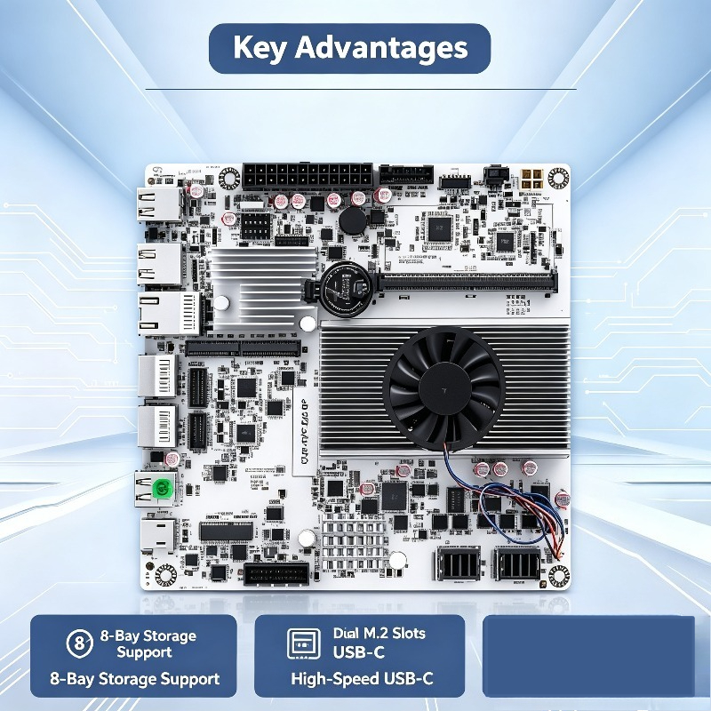 Mini ITX NAS Motherboard with  - Nas Motherboard 8 Sata Mini Itx review and price