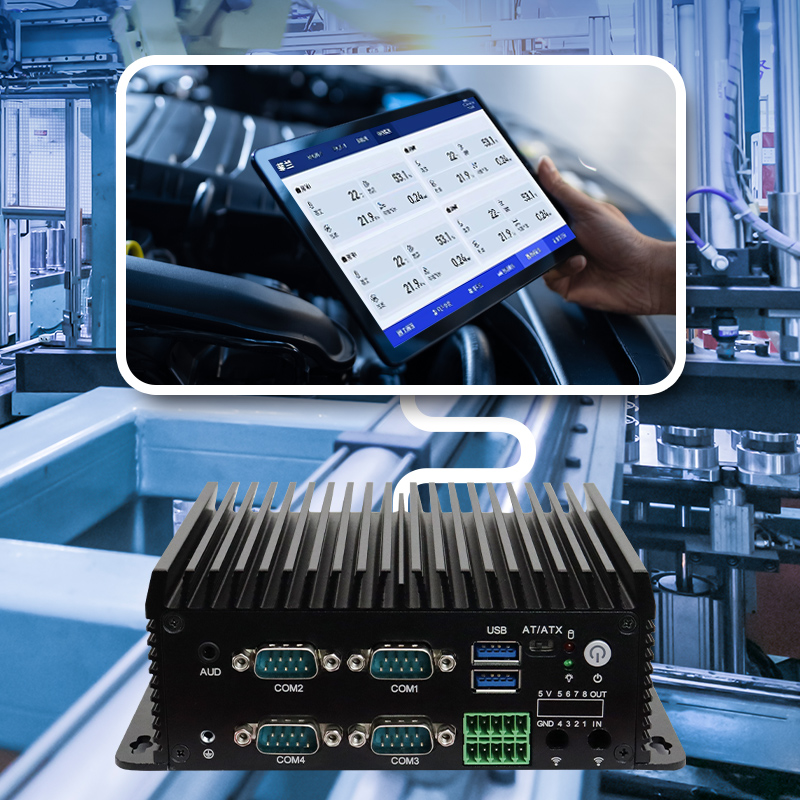 Quad Core N95 N97 Mini PC RS48 - Fanless Industrial Pc Rs485 Core I7 review and price