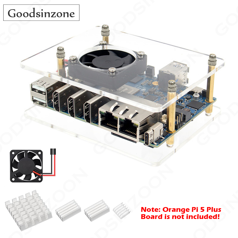Orange Pi 5 Plus Case with Fan - Orange Pi 5 Plus 16Gb review and price