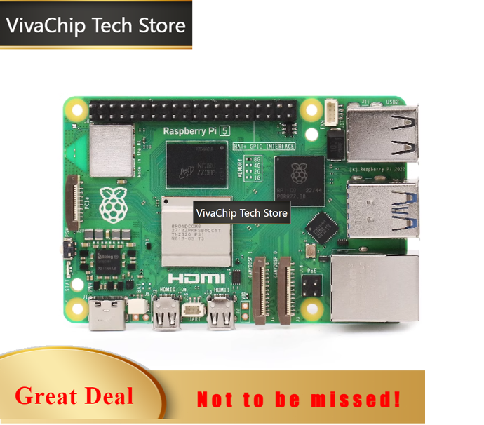 VivaCTRaspberry Pi 5th Generat - Raspberry Pi 5 8Gb Board review and price