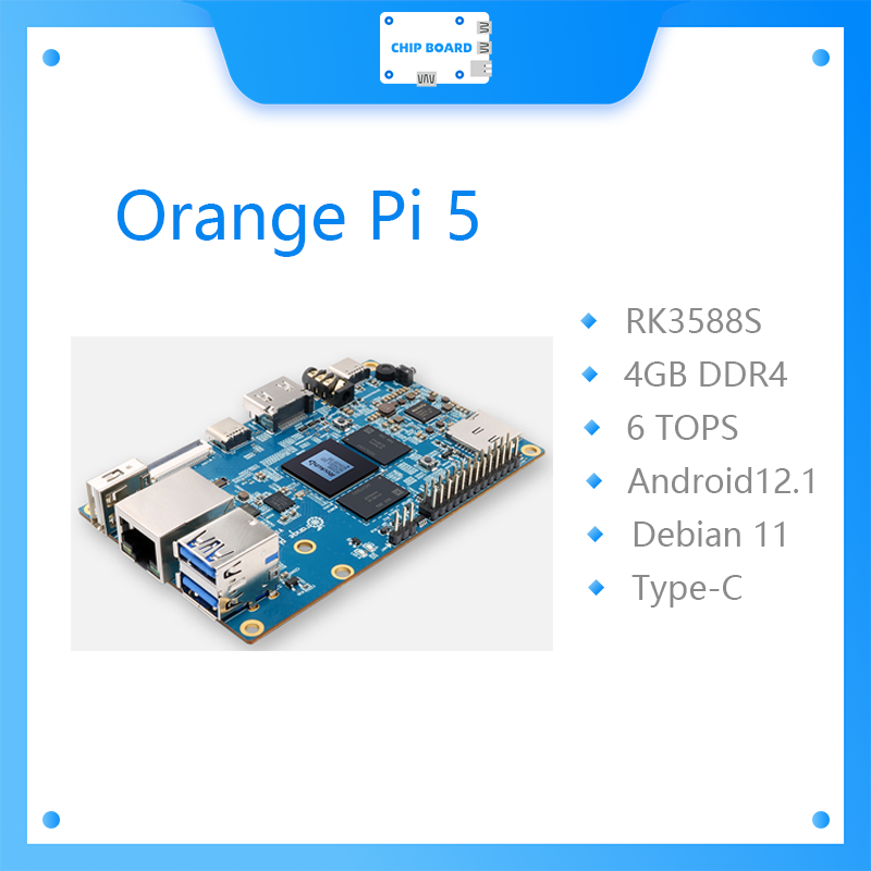 Orange Pi 5 4GB RK3588S,PCIE M - Rockchip Rk3588 Development Board review and price