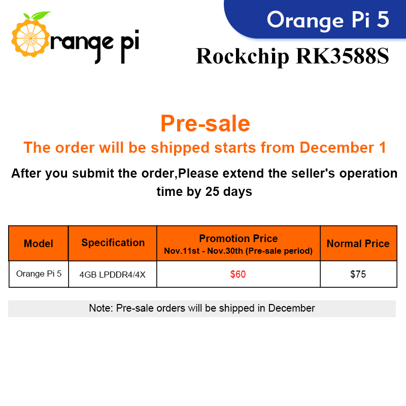 Orange Pi 5 4GB RK3588S,PCIE M - Rockchip Rk3588 Development Board review and price