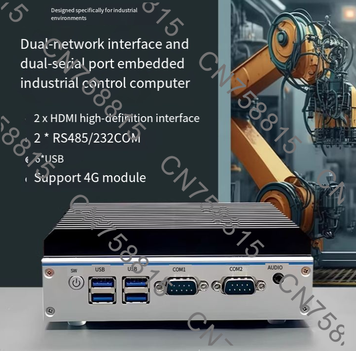Dual LAN/Serial RS485, Fanless - Fanless Industrial Pc Rs485 Core I7 review and price