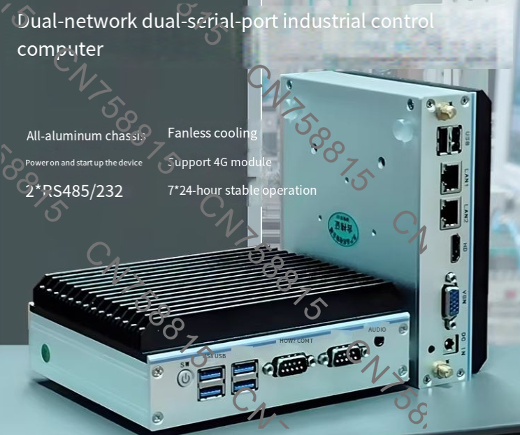 Dual LAN/Serial RS485, Fanless - Fanless Industrial Pc Rs485 Core I7 review and price