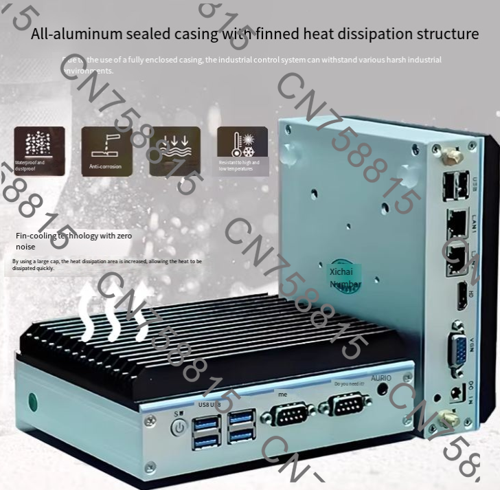 Dual LAN/Serial RS485, Fanless - Fanless Industrial Pc Rs485 Core I7 review and price