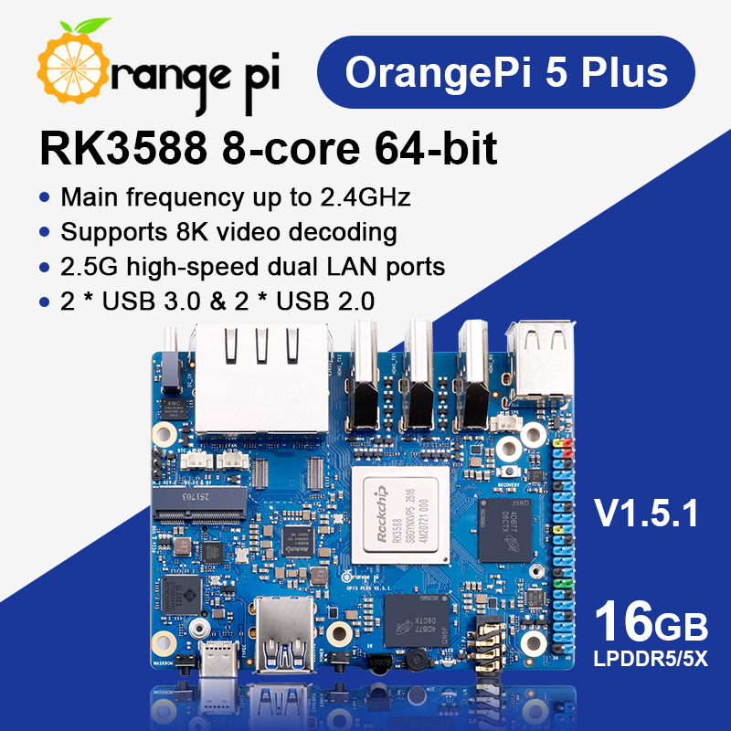AvaCoreOrange Pi 5 Plus 16GB R - Orange Pi 5 Plus 16Gb review and price