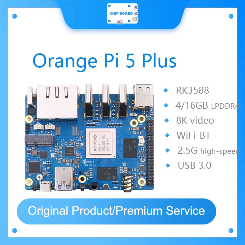 Orange Pi 5 Plus  Single Board - Rockchip Rk3588 Development Board review and price