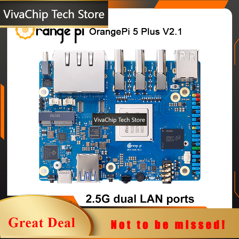VivaCTOrange Pi 5 Plus V2.1 Ve - Orange Pi 5 Plus 16Gb review and price