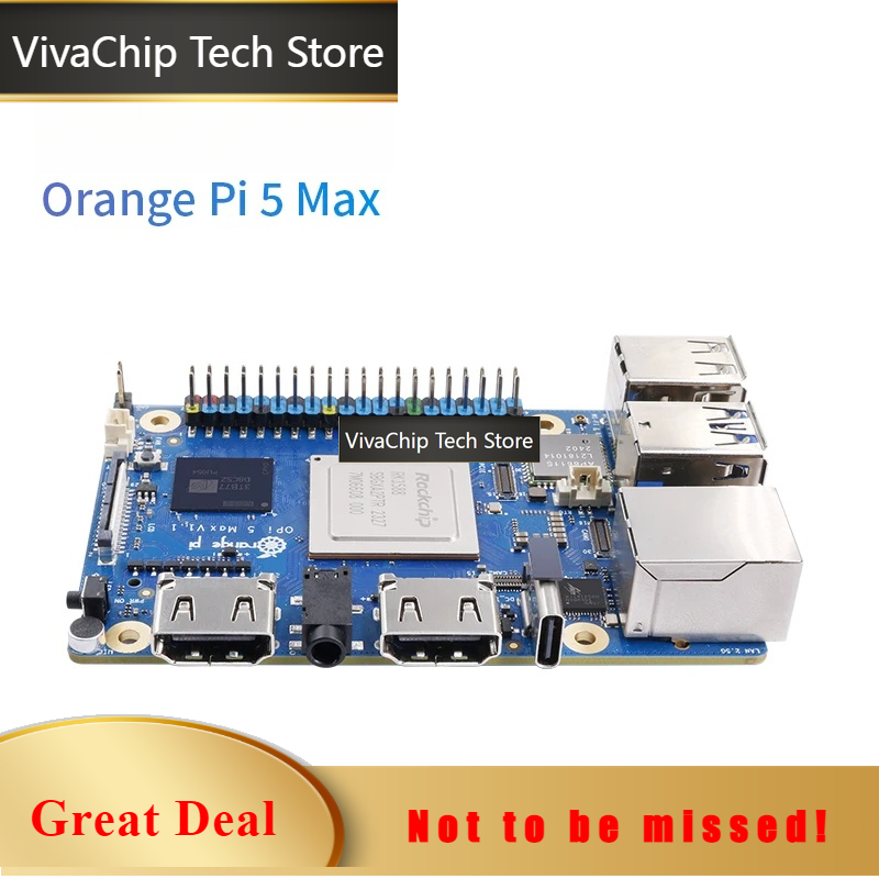 VivaChip TechOrange Pi 5 Max 1 - Rockchip Rk3588 Development Board review and price